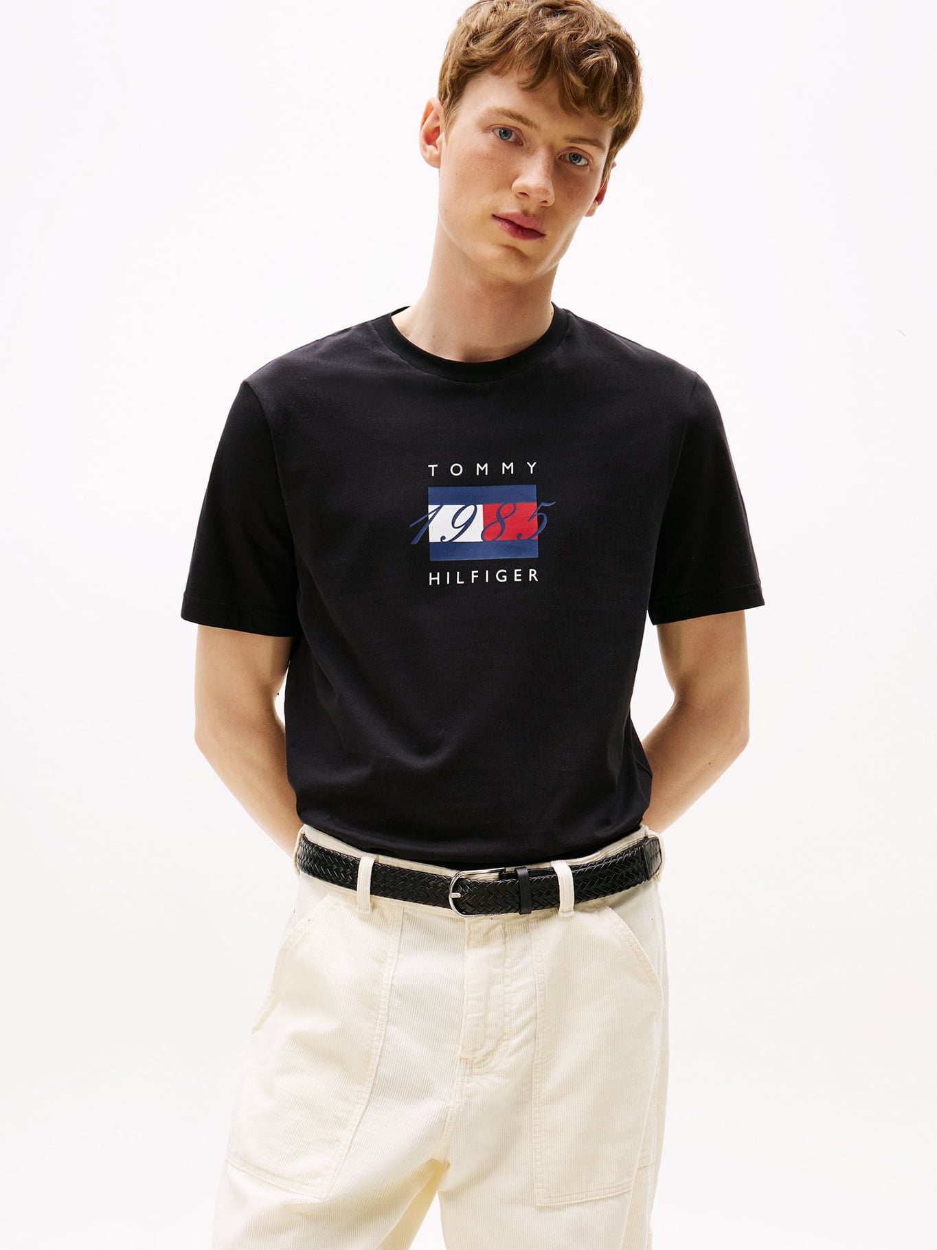 POLERA CON LOGO FLAG REGULAR FIT - 1
