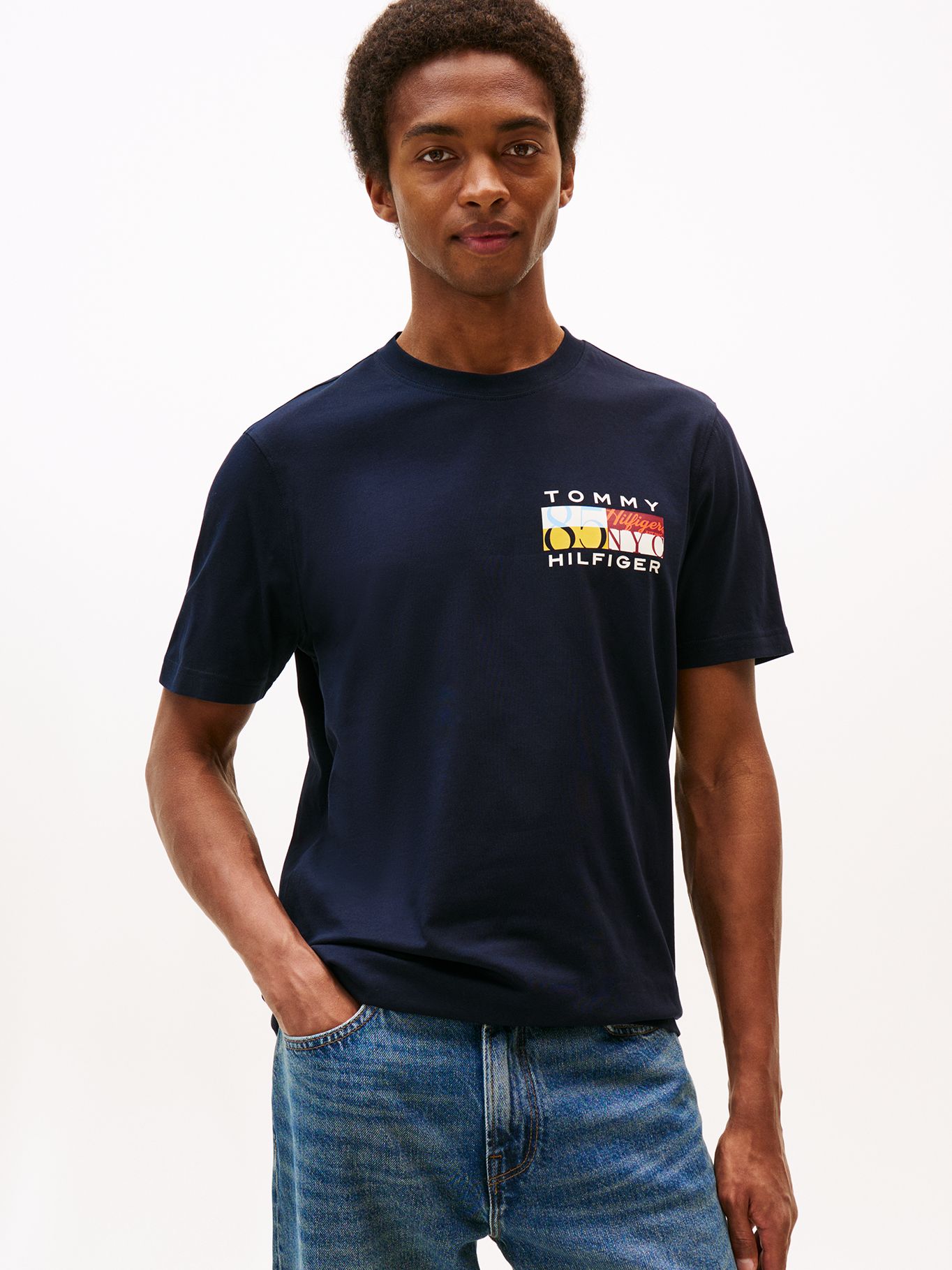 POLERA COLOUR FLAG LOGO REGULAR FIT - 1