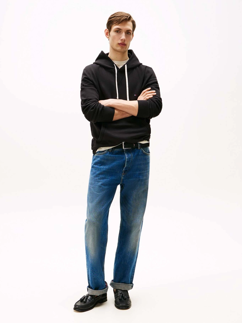 POLERON HOODIE ESSENTIAL CON LOGO - 2