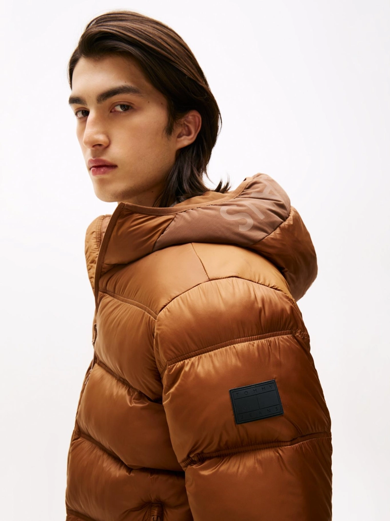 PARKA ACOLCHADA HOODED CON LOGO - 5
