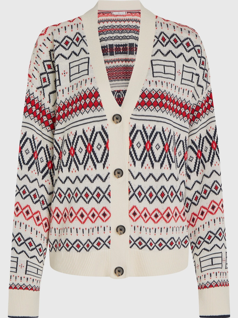 CARDIGAN ALLOVER PRINT - 4