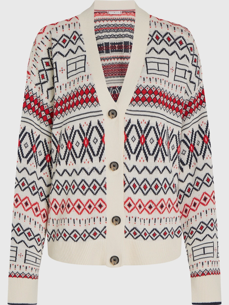 CARDIGAN ALLOVER PRINT - 4