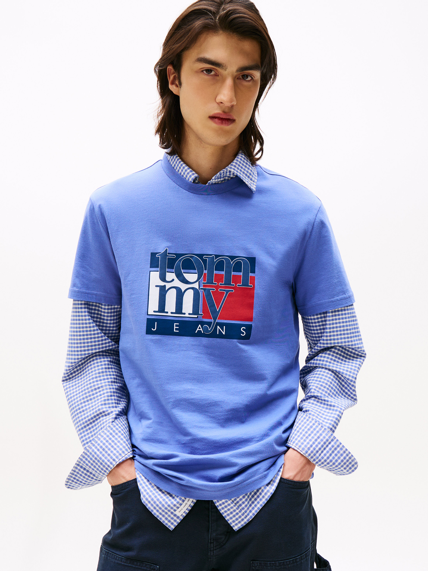 POLERA CON LOGO GRAFICO SLIM FIT - 1