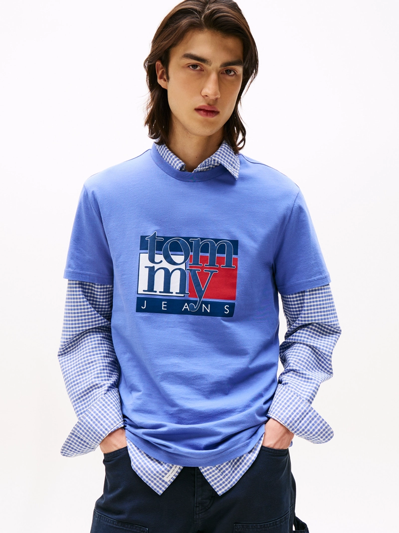 POLERA CON LOGO GRAFICO SLIM FIT - 1