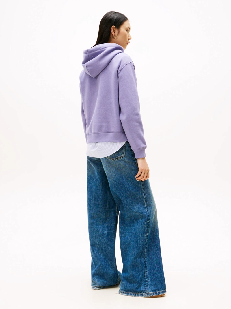POLERON HOODIE CON LOGO BORDADO - 3