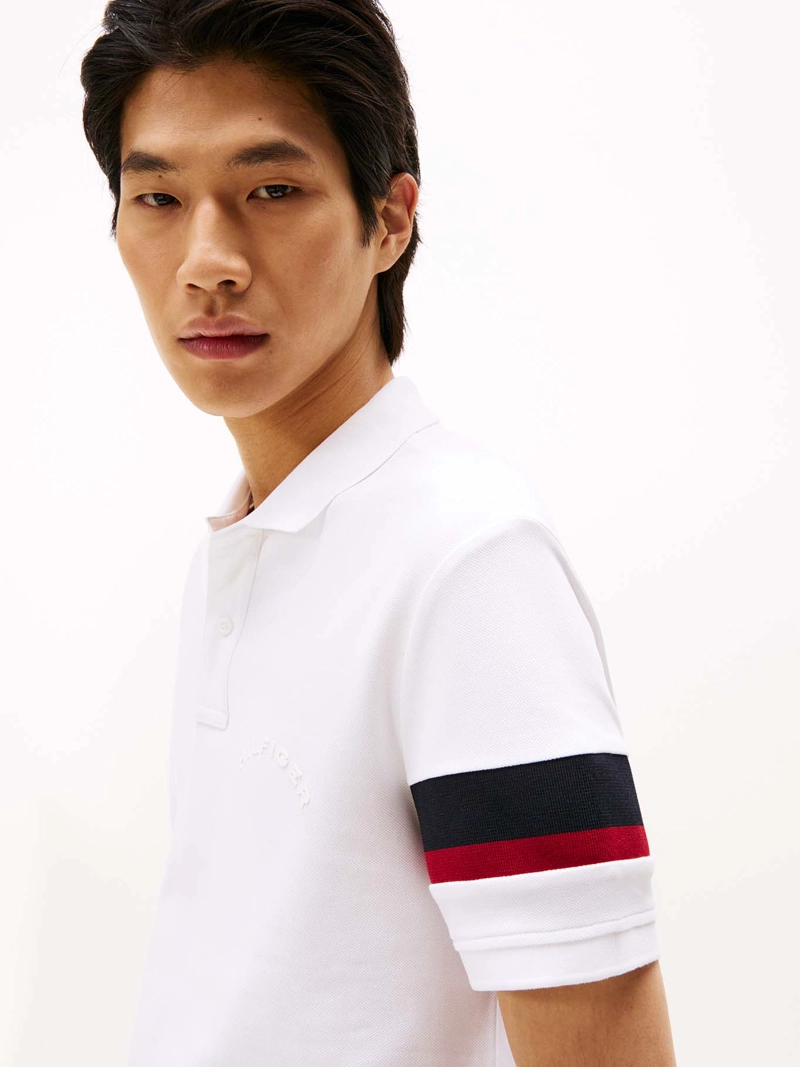 POLO STRIPE LOGO REGULAR FIT - 4