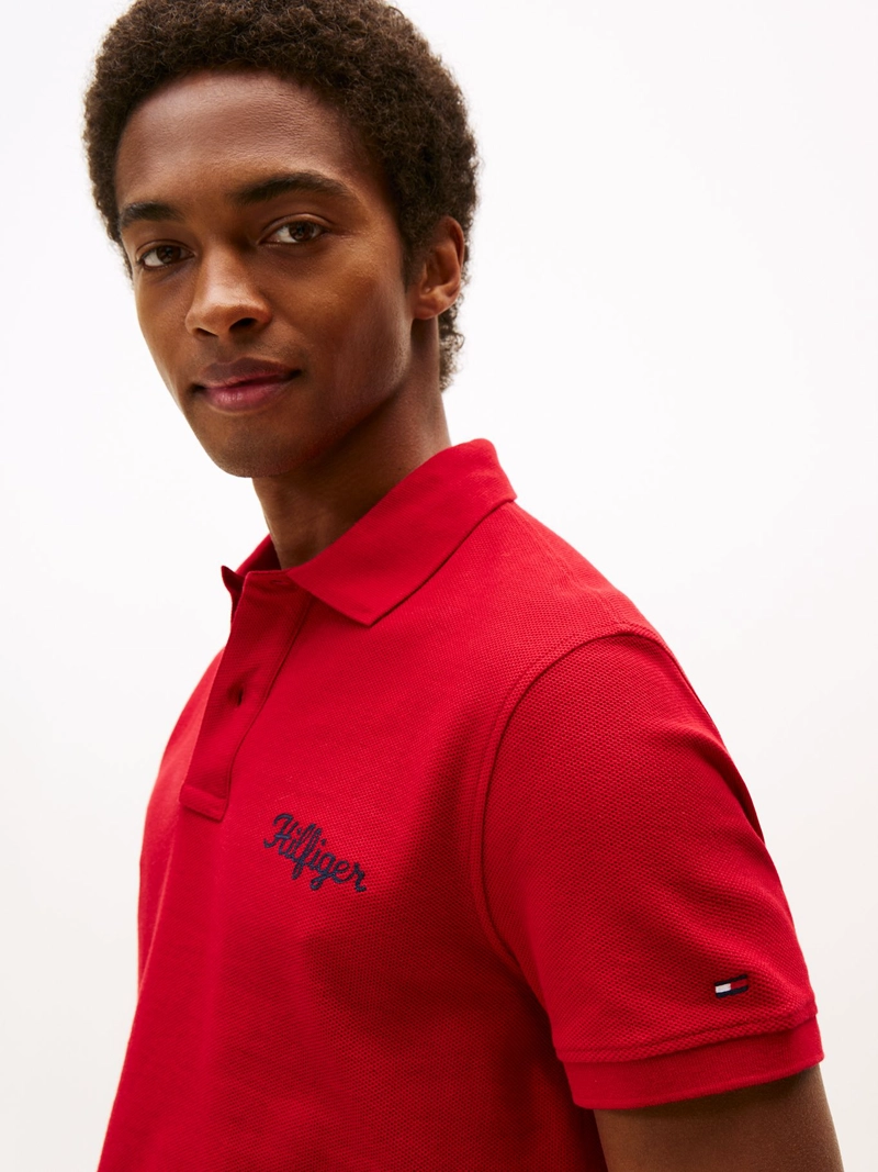 POLO CON LOGO GRAFICO REGULAR FIT - 4