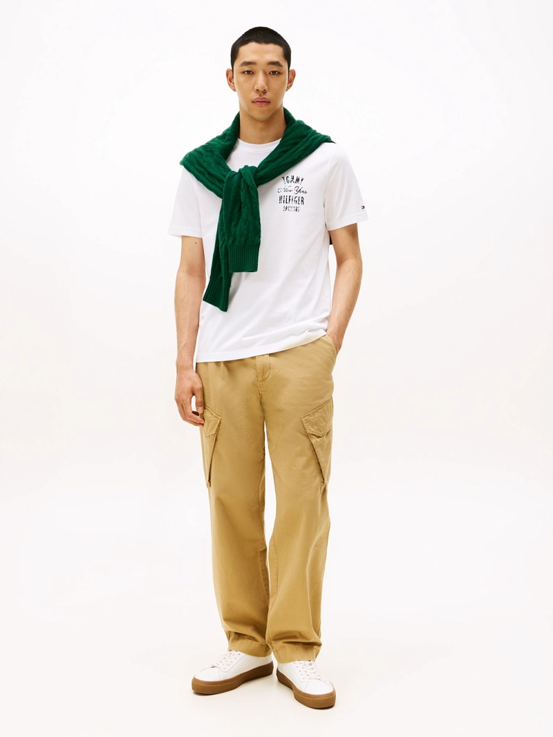 POLERA CON LOGO GRAFICO REGULAR FIT - 2