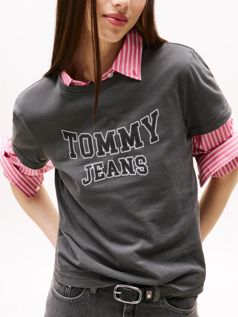 POLERA LOGO VARSITY REGULAR FIT - 4