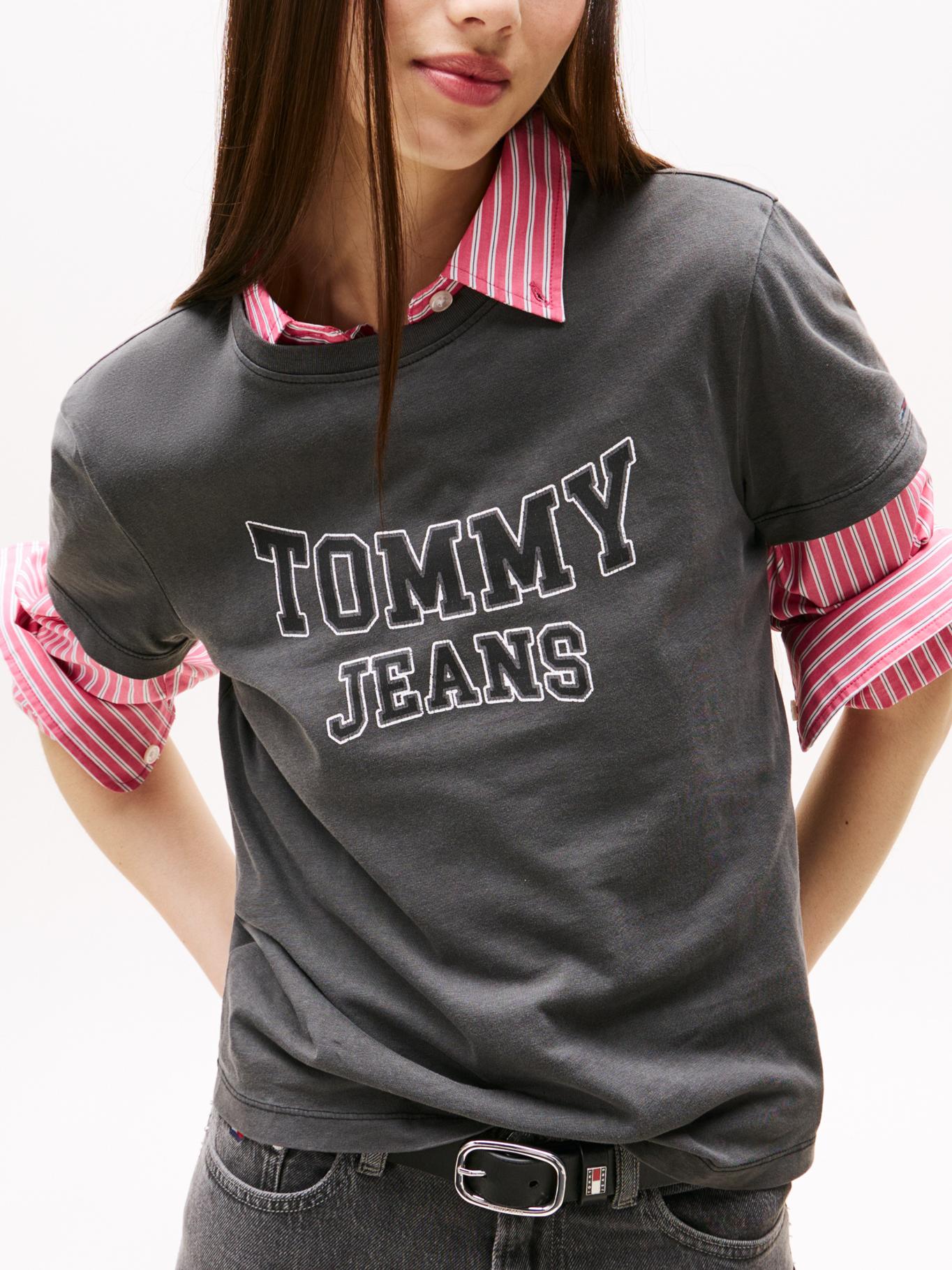 POLERA LOGO VARSITY REGULAR FIT - 4