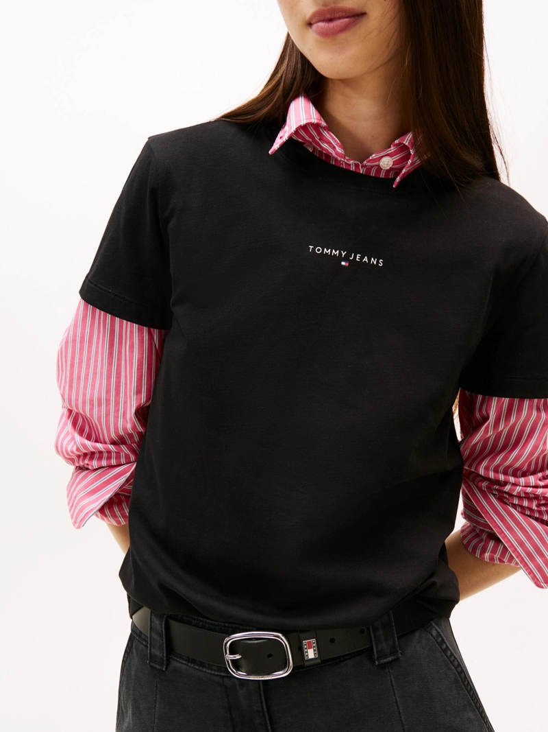 POLERA LOGO LINEAL REGULAR FIT - 4