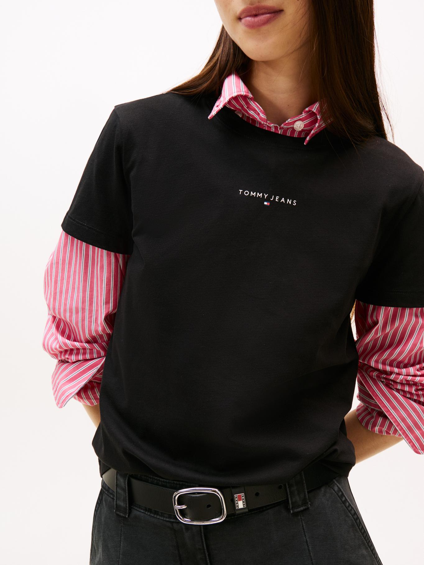 POLERA LOGO LINEAL REGULAR FIT - 4