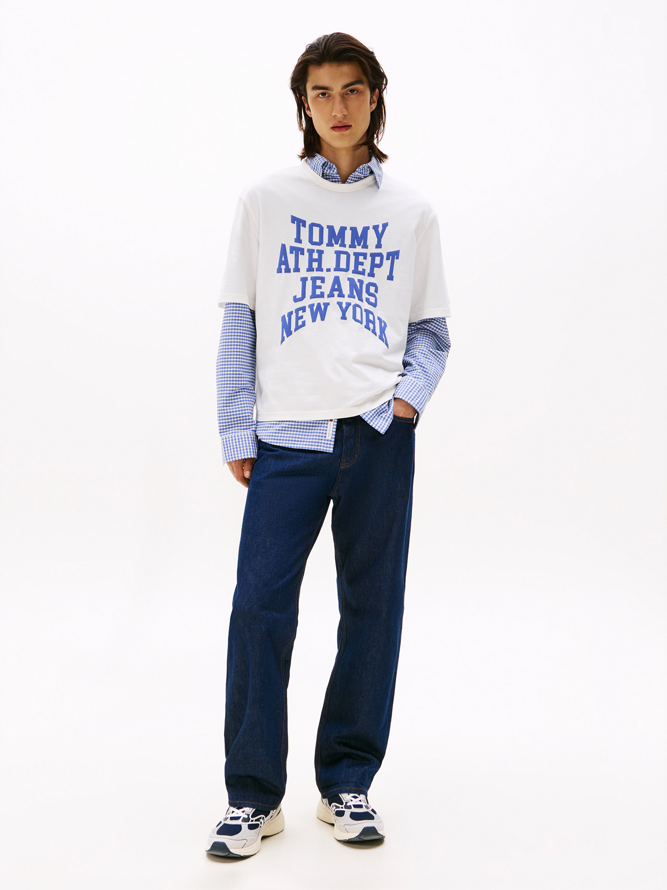 POLERA 90S VARSITY LOGO REGULAR FIT - 2