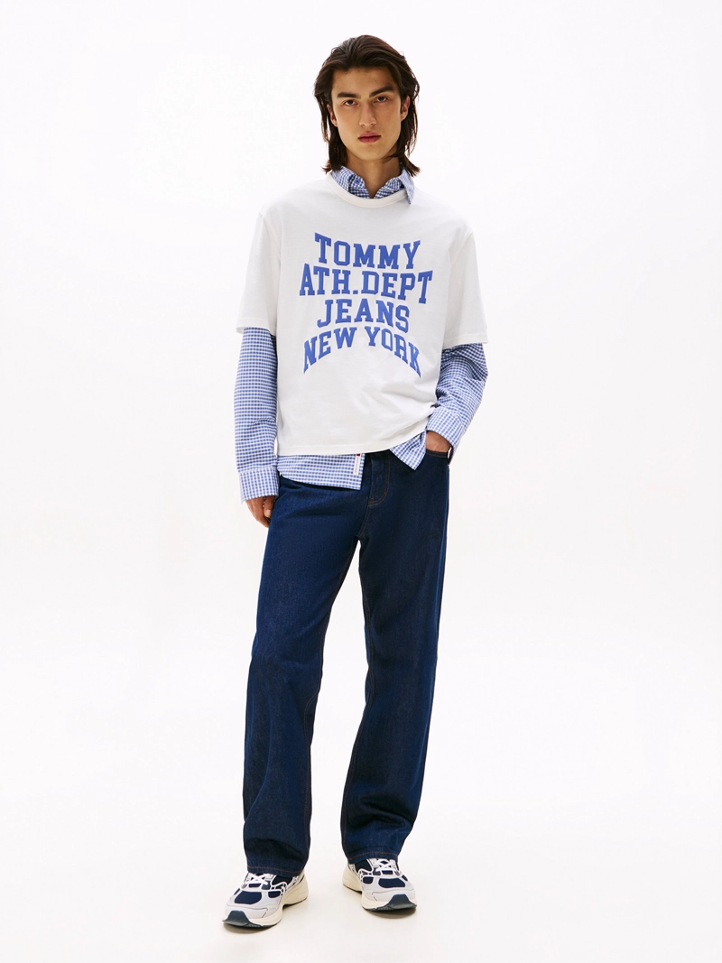POLERA 90S VARSITY LOGO REGULAR FIT - 2