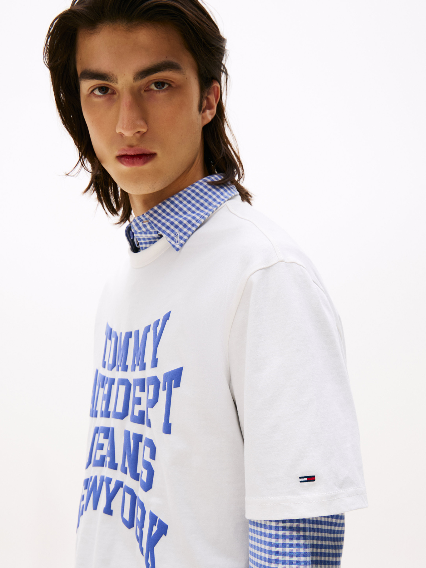 POLERA 90S VARSITY LOGO REGULAR FIT - 4