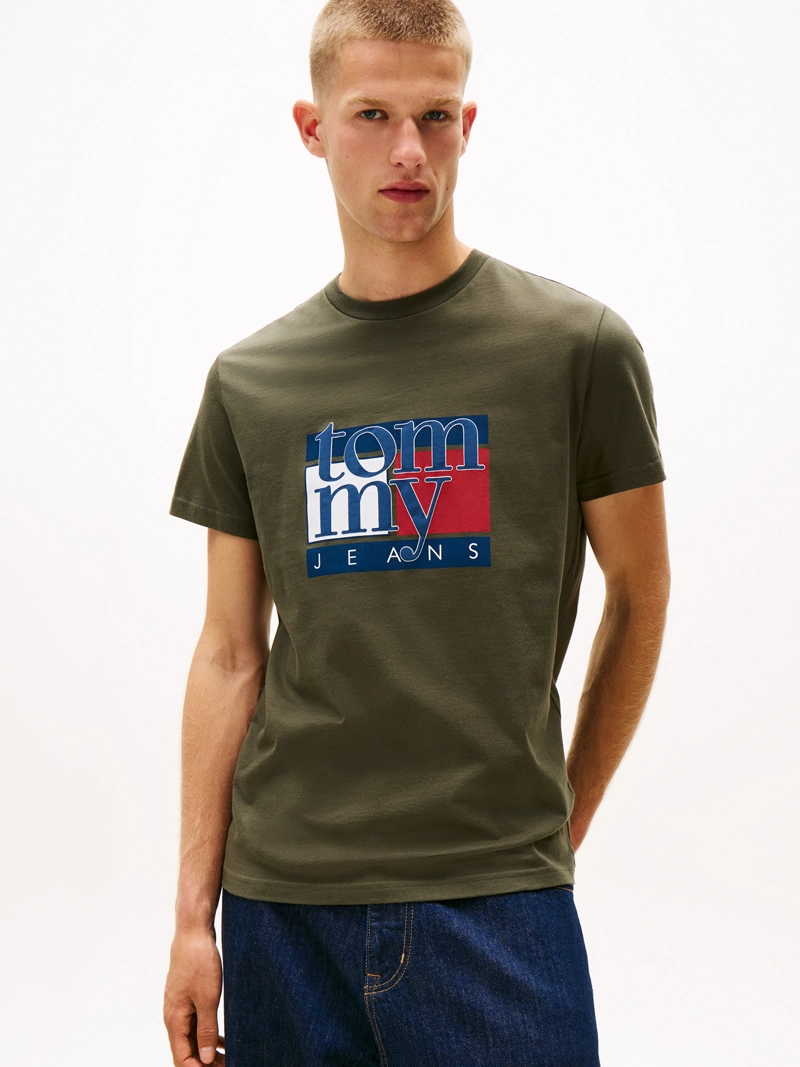 POLERA CON LOGO GRAFICO SLIM FIT - 1