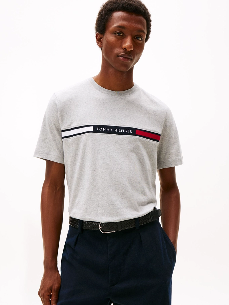 POLERA CHEST INSERT LOGO REGULAR FIT - 1
