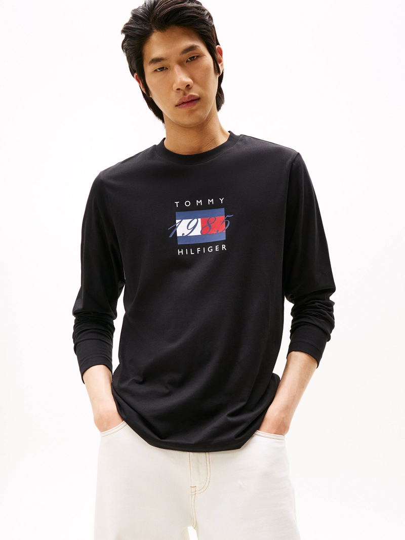 POLERA LINEAR LOGO REGULAR FIT - 1