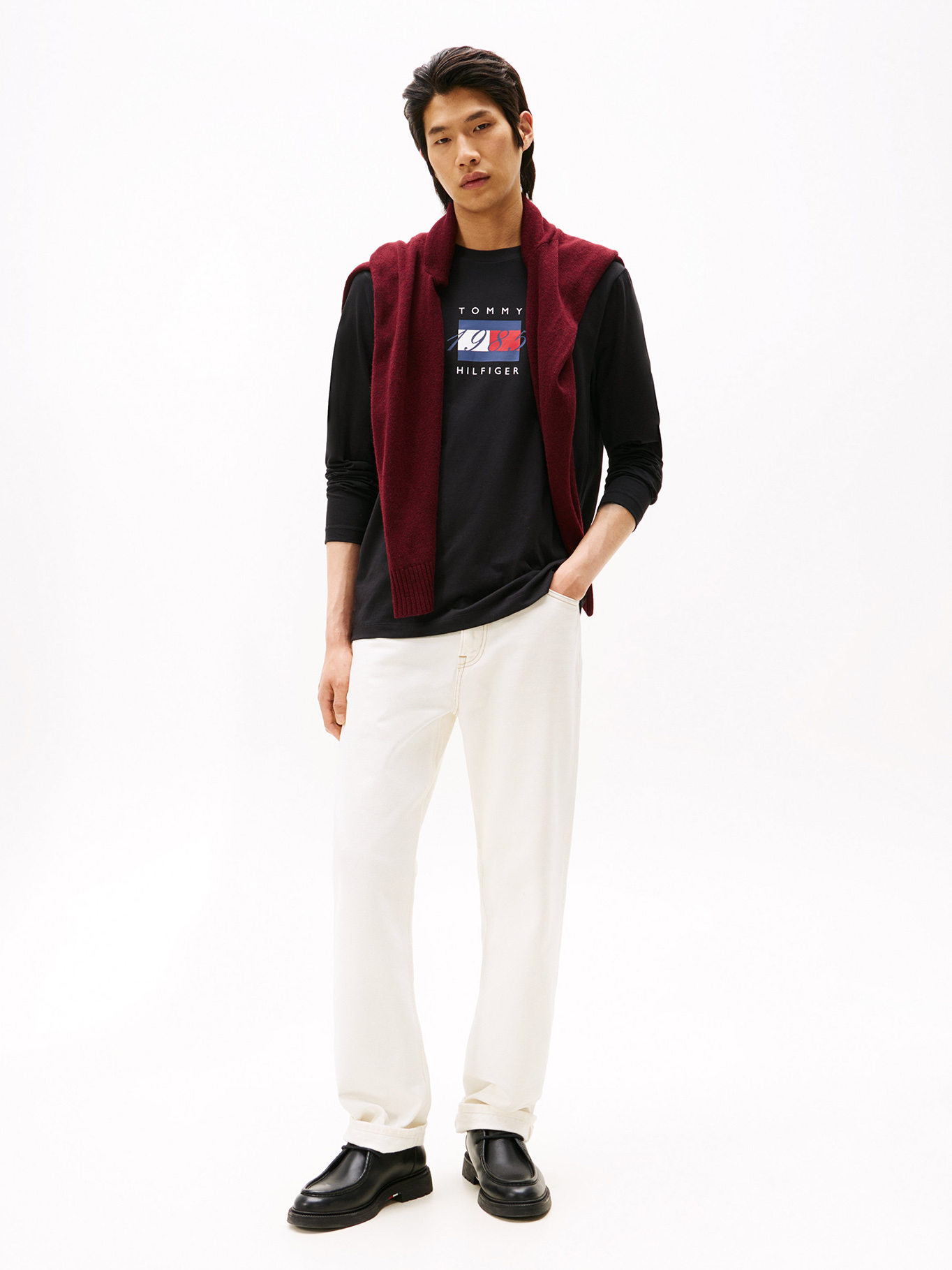 POLERA LINEAR LOGO REGULAR FIT - 2