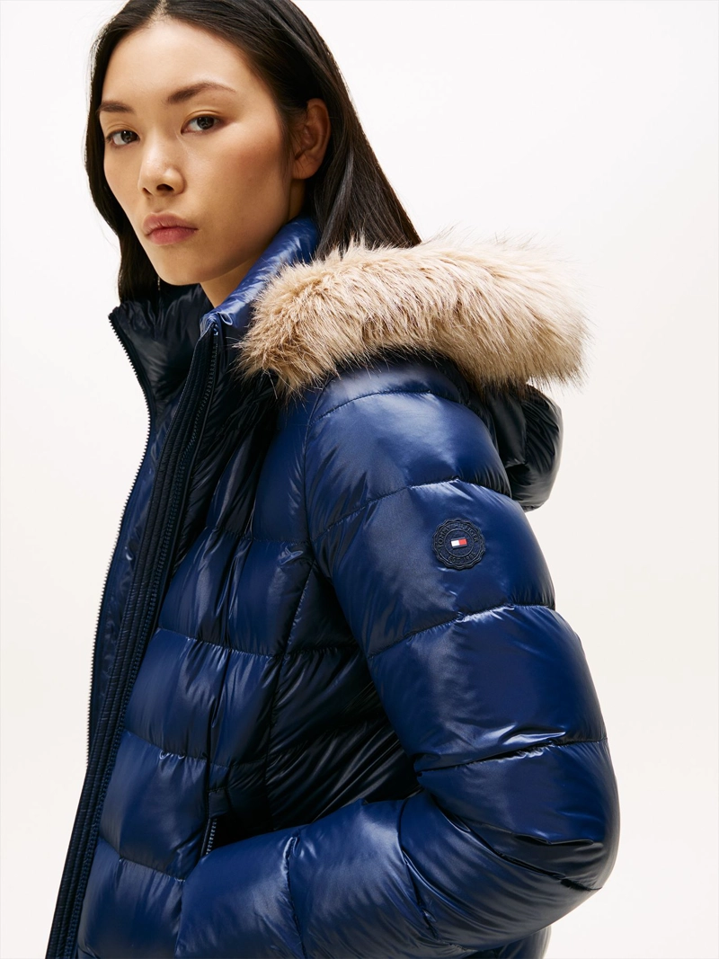PARKA GLOSS CON GORRO SLIM FIT - 4