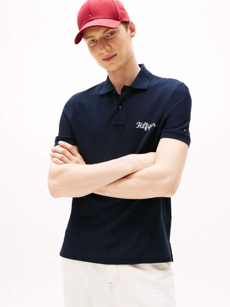 POLO CON LOGO GRAFICO REGULAR FIT - 1