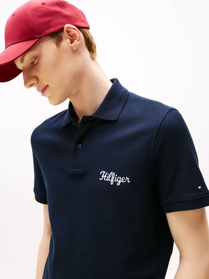 POLO CON LOGO GRAFICO REGULAR FIT - 4