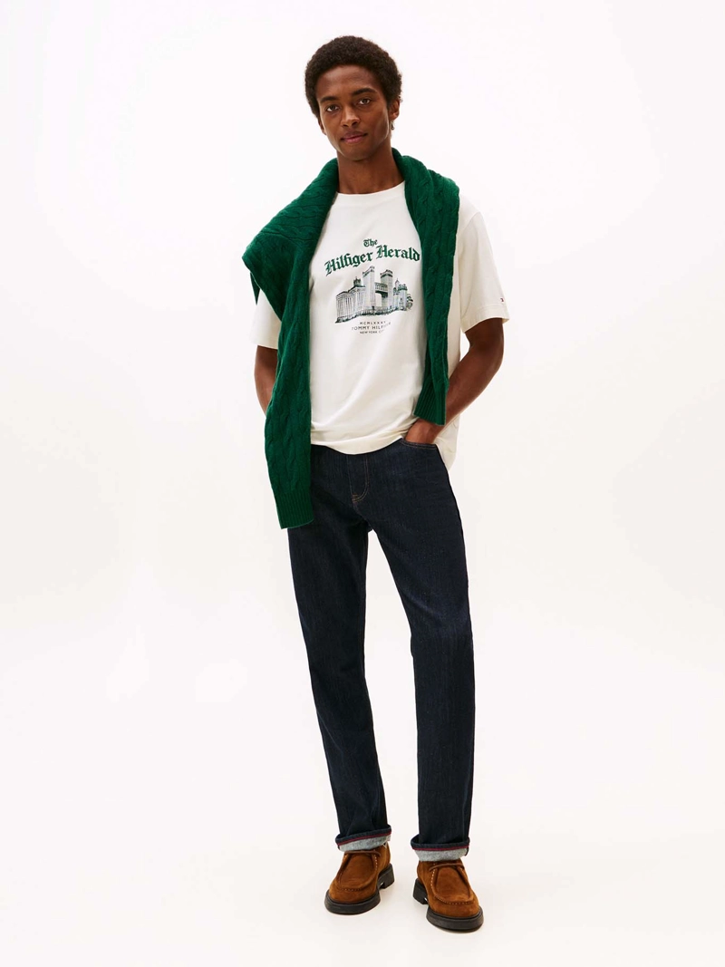 POLERA SKYLINE LOGO RELAXED FIT - 2