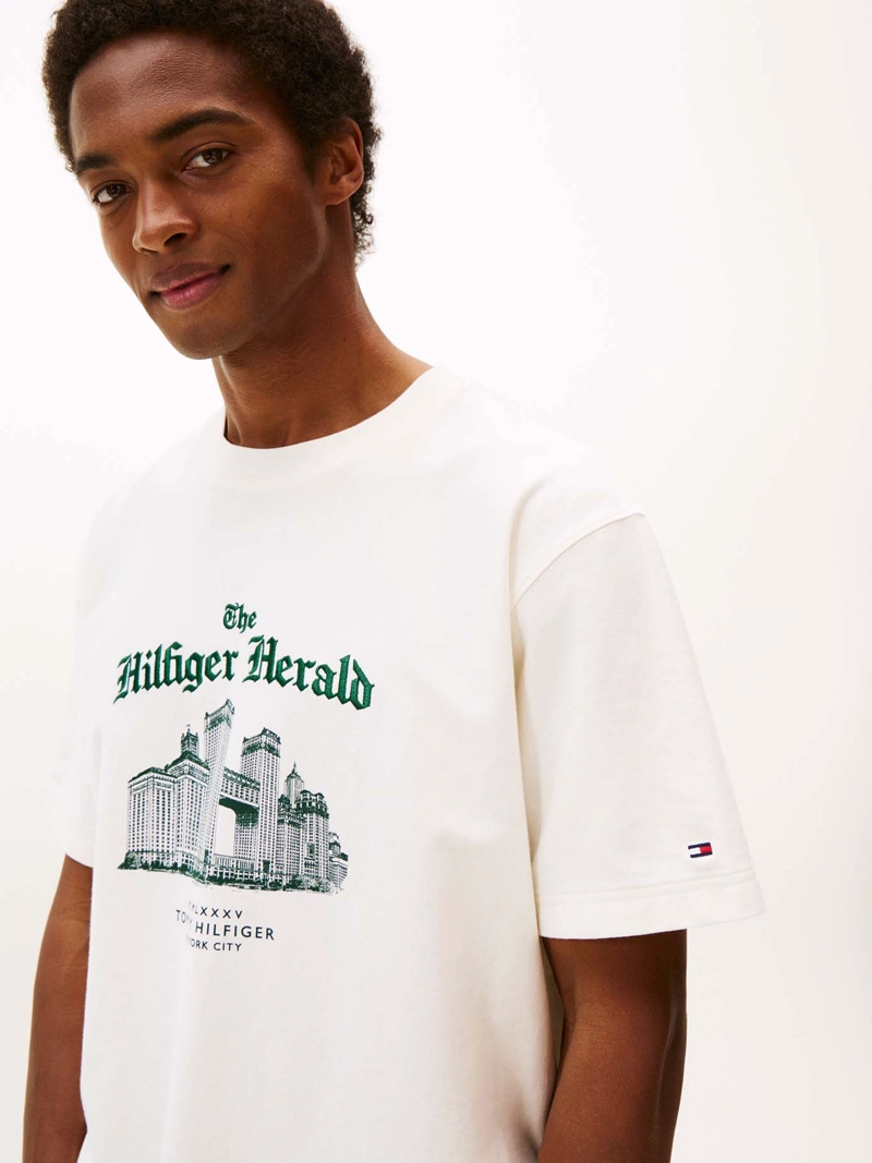 POLERA SKYLINE LOGO RELAXED FIT - 4