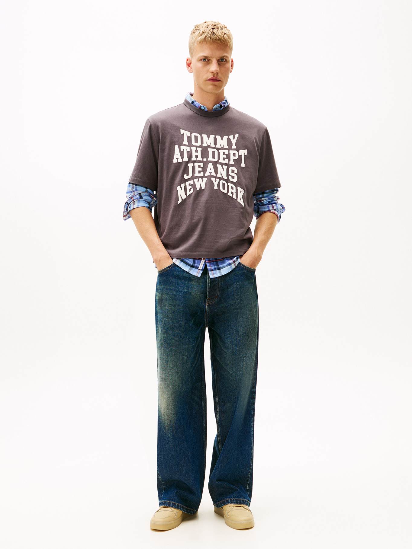 POLERA 90S VARSITY LOGO REGULAR FIT - 2