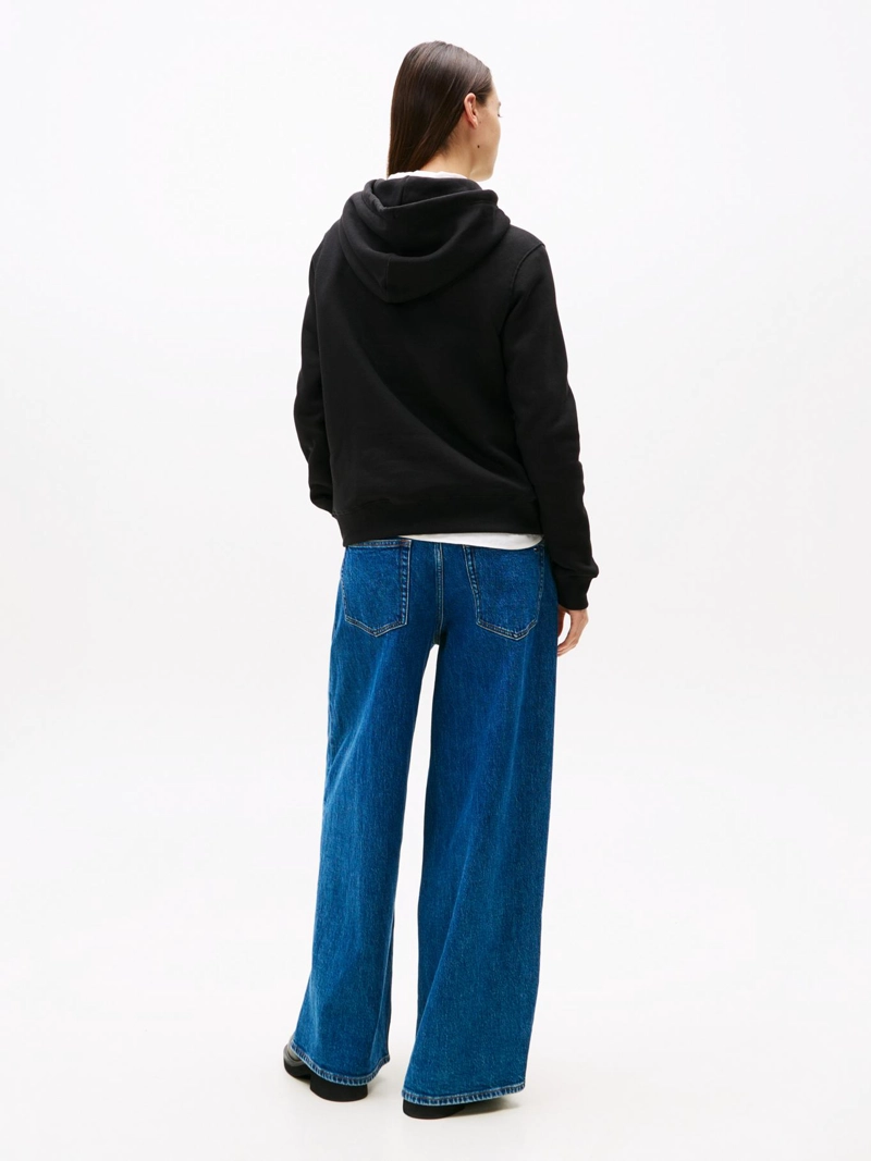 POLERON HOODIE CON LOGO LINEAL - 3