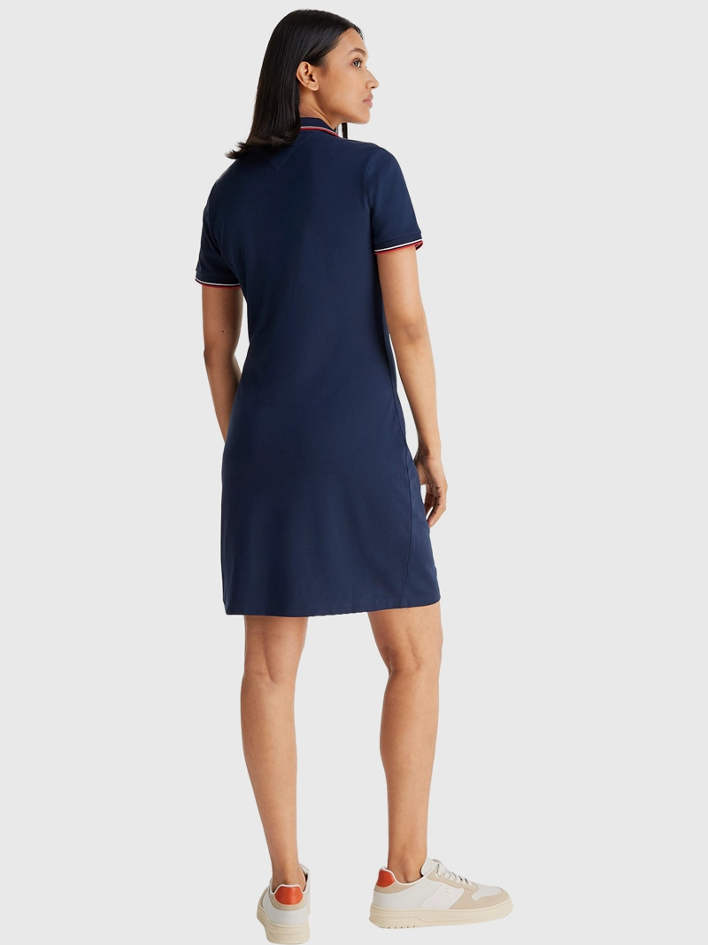 VESTIDO POLO MANGA CON LOGO - 2