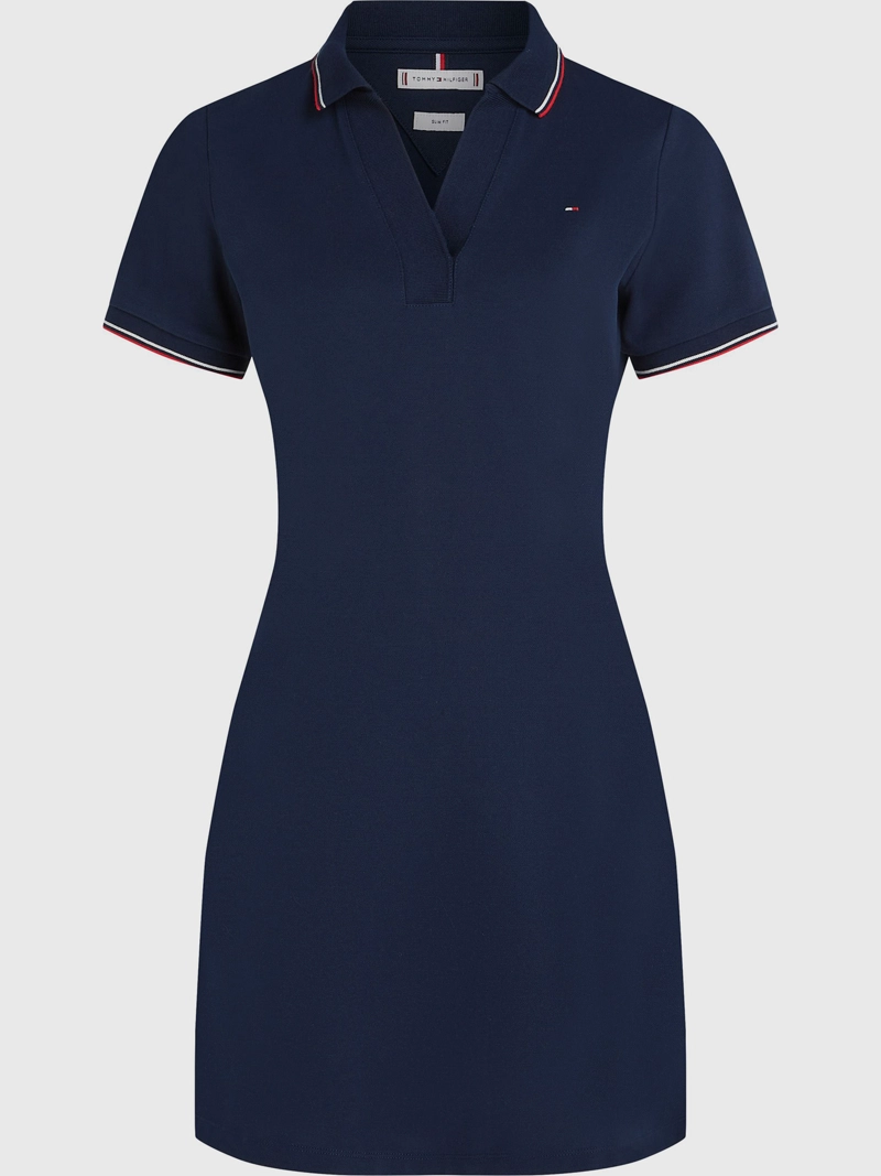 VESTIDO POLO MANGA CON LOGO - 4