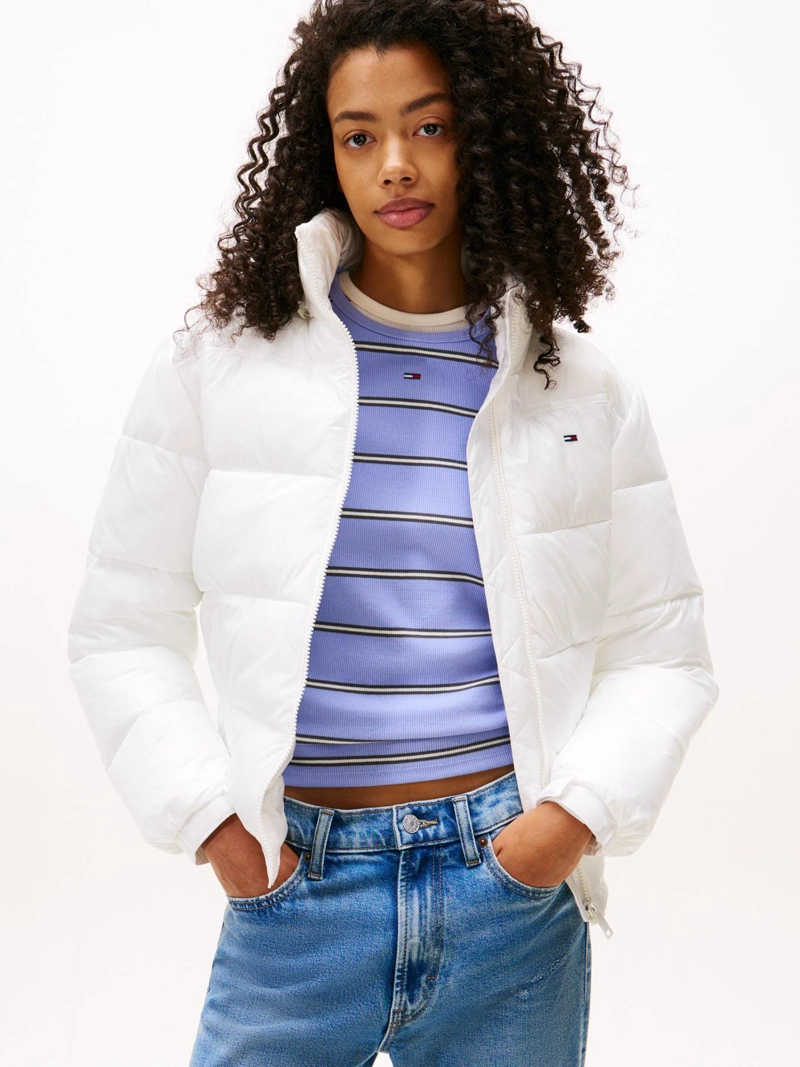 PARKA CON GORRO ACOLCHADA PACKABLE - 1