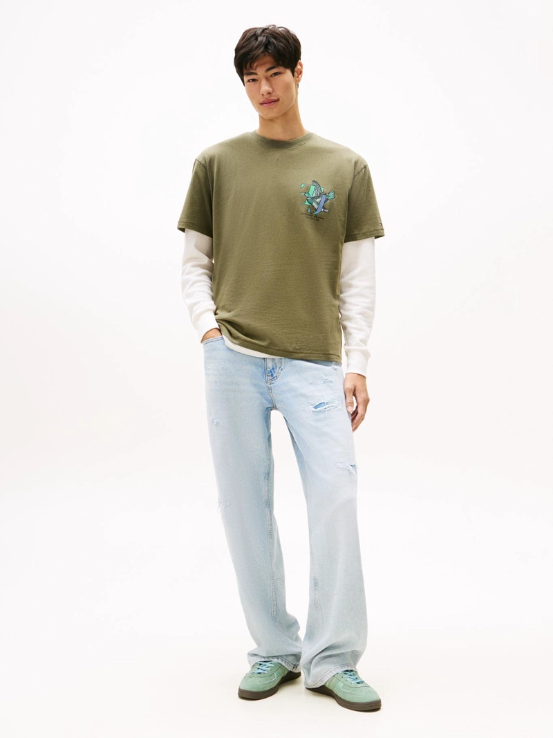POLERA NOVELTY LOGO RELAXED FIT - 2