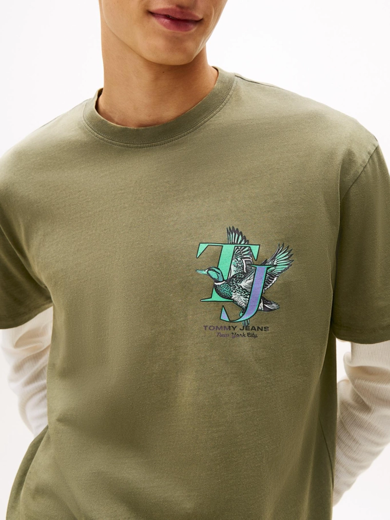 POLERA NOVELTY LOGO RELAXED FIT - 4