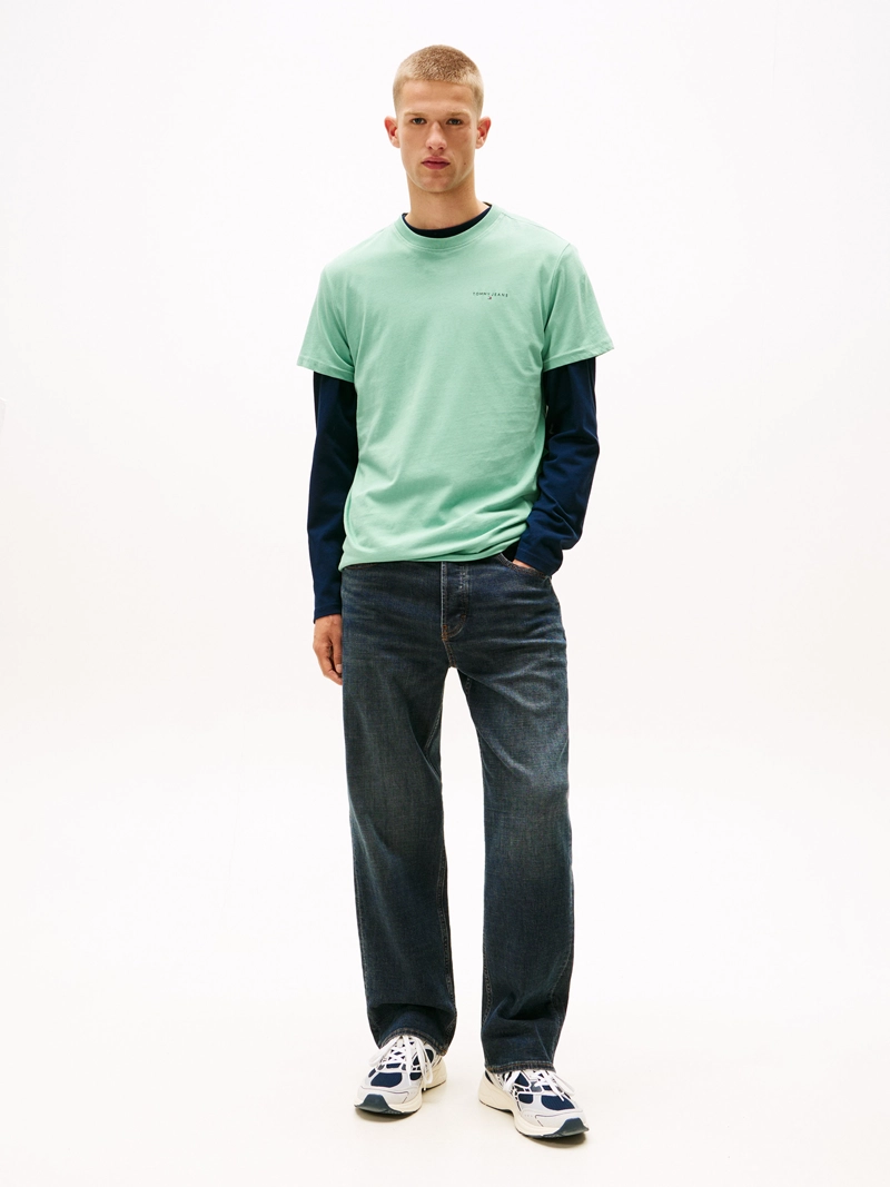POLERA CON LOGO LINEAL SLIM FIT - 2