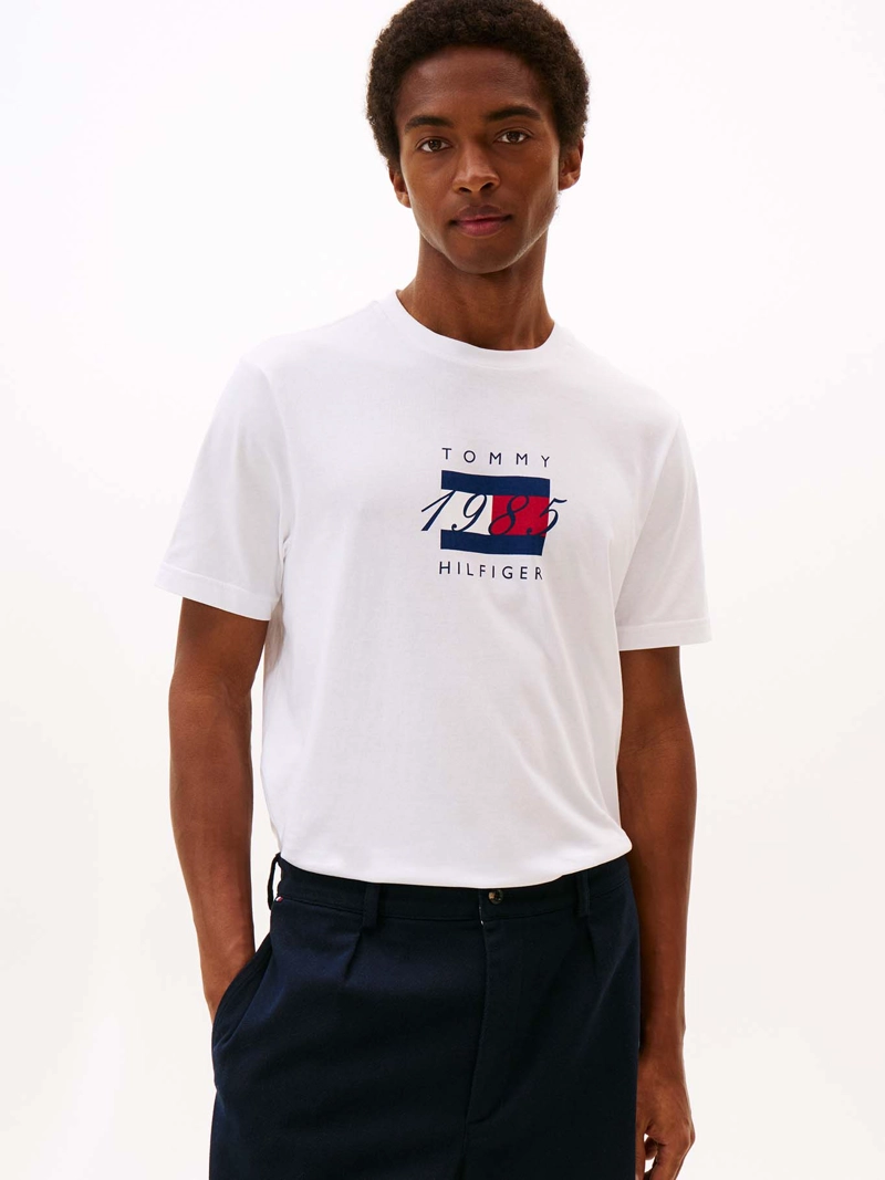 POLERA CON LOGO FLAG REGULAR FIT - 1