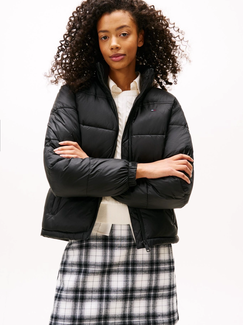 PARKA CON GORRO ACOLCHADA PACKABLE - 1