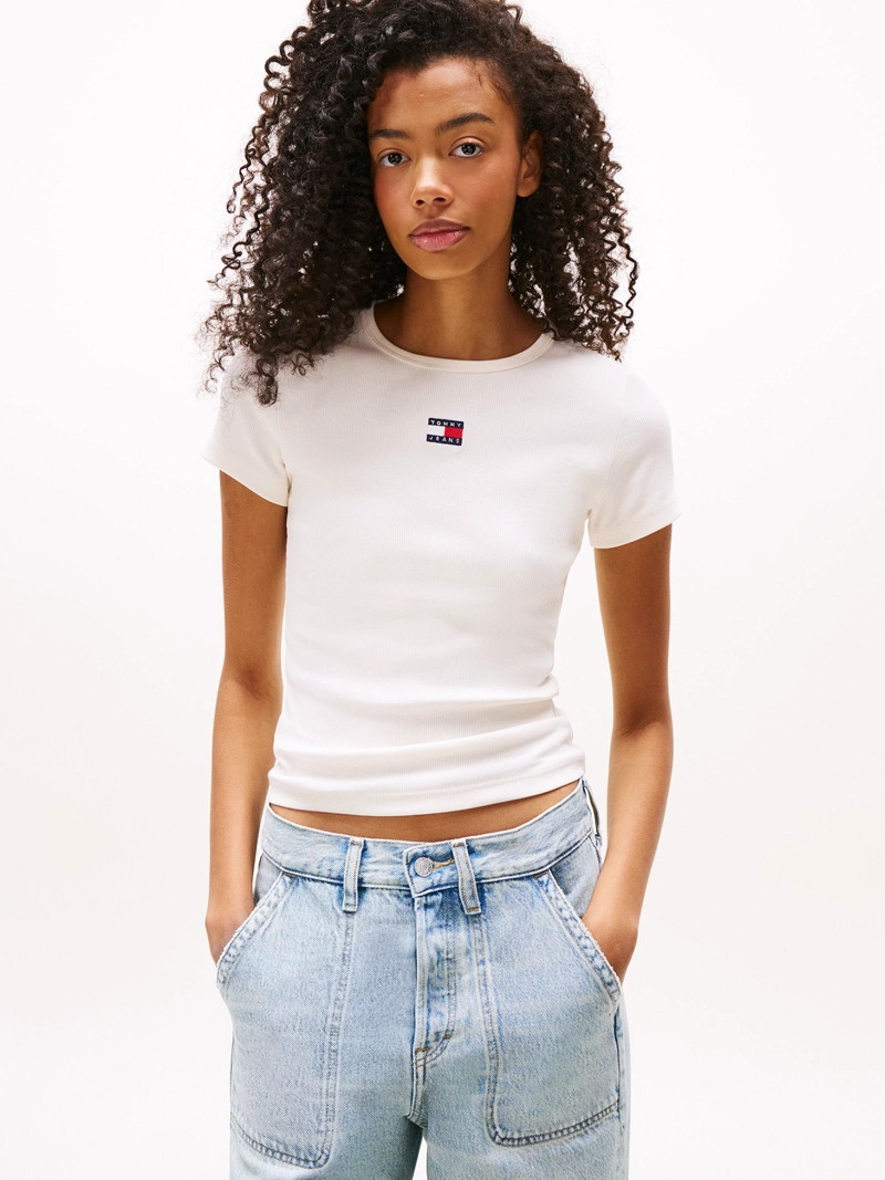 POLERA CON PARCHE SLIM FIT - 1