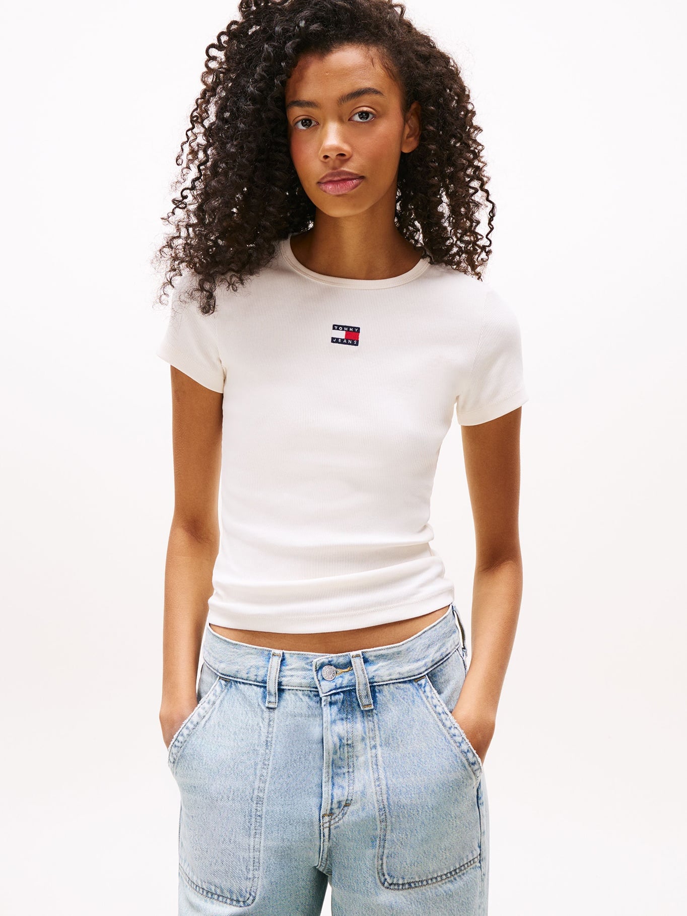 POLERA CON PARCHE SLIM FIT - 1