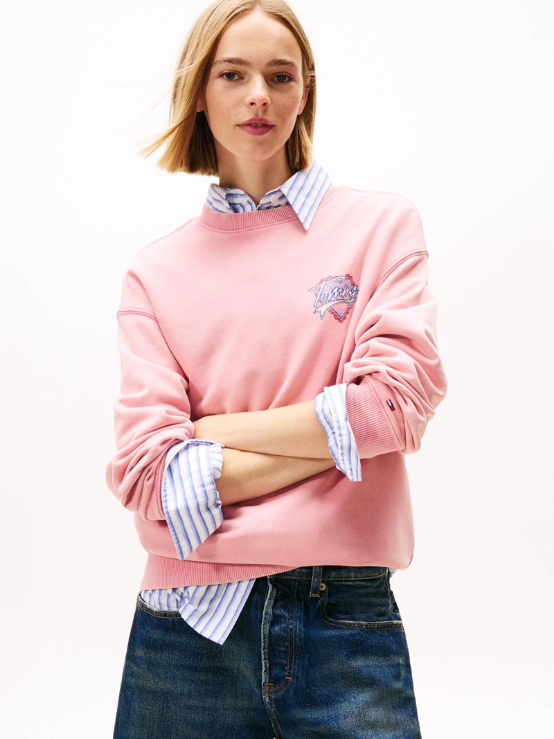 POLERON RELAXED CON LOGO HEART - 1