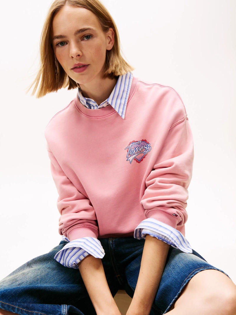 POLERON RELAXED CON LOGO HEART - 4