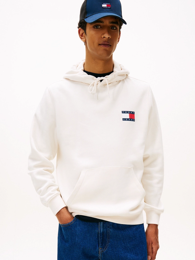 POLERON HOODIE ESSENTIAL CON LOGO - 1