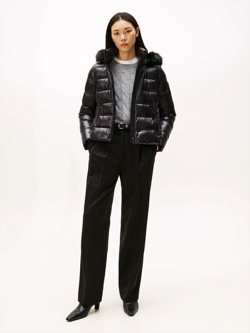 PARKA GLOSS CON GORRO SLIM FIT - 2