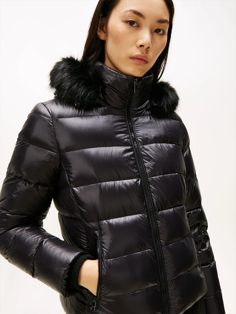 PARKA GLOSS CON GORRO SLIM FIT - 4