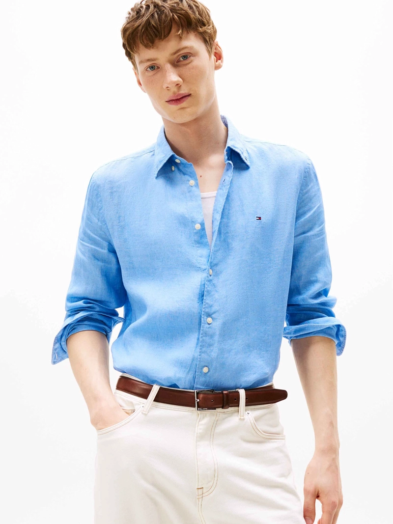 CAMISA SOLID REGULAR FIT - 1