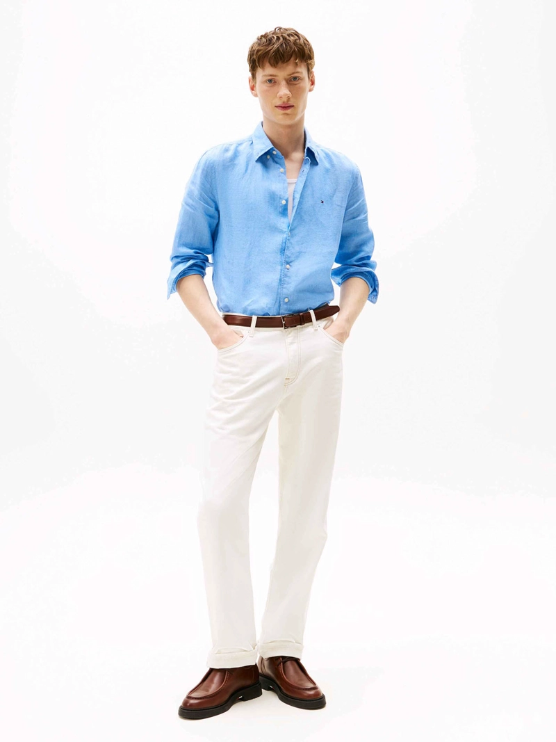 CAMISA SOLID REGULAR FIT - 2