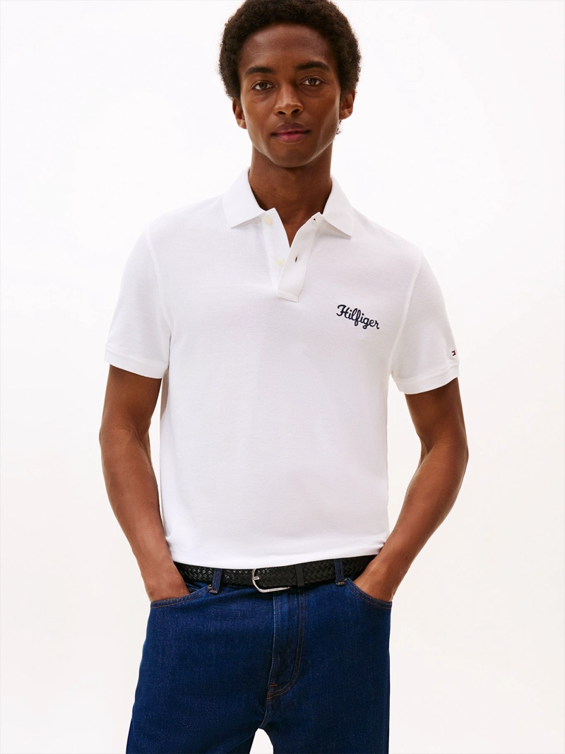 POLO CON LOGO GRAFICO REGULAR FIT - 1