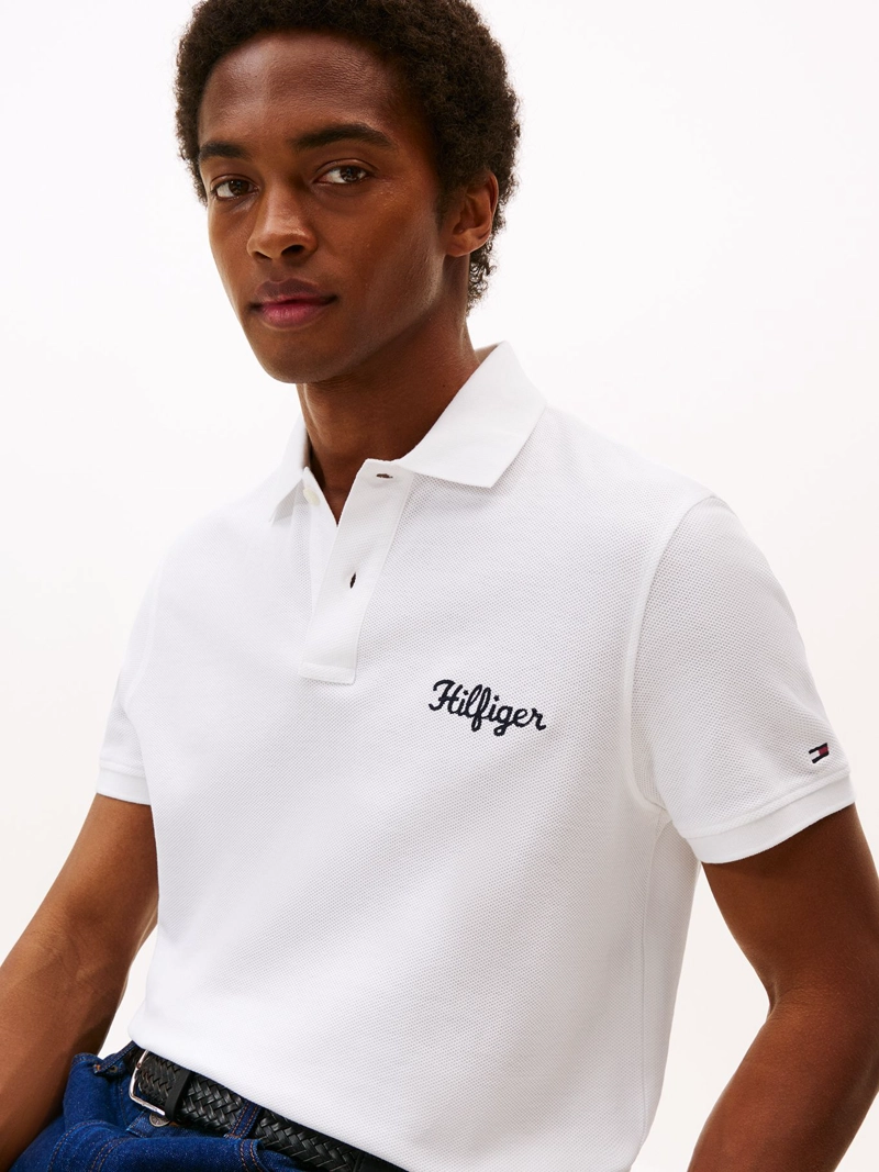 POLO CON LOGO GRAFICO REGULAR FIT - 4
