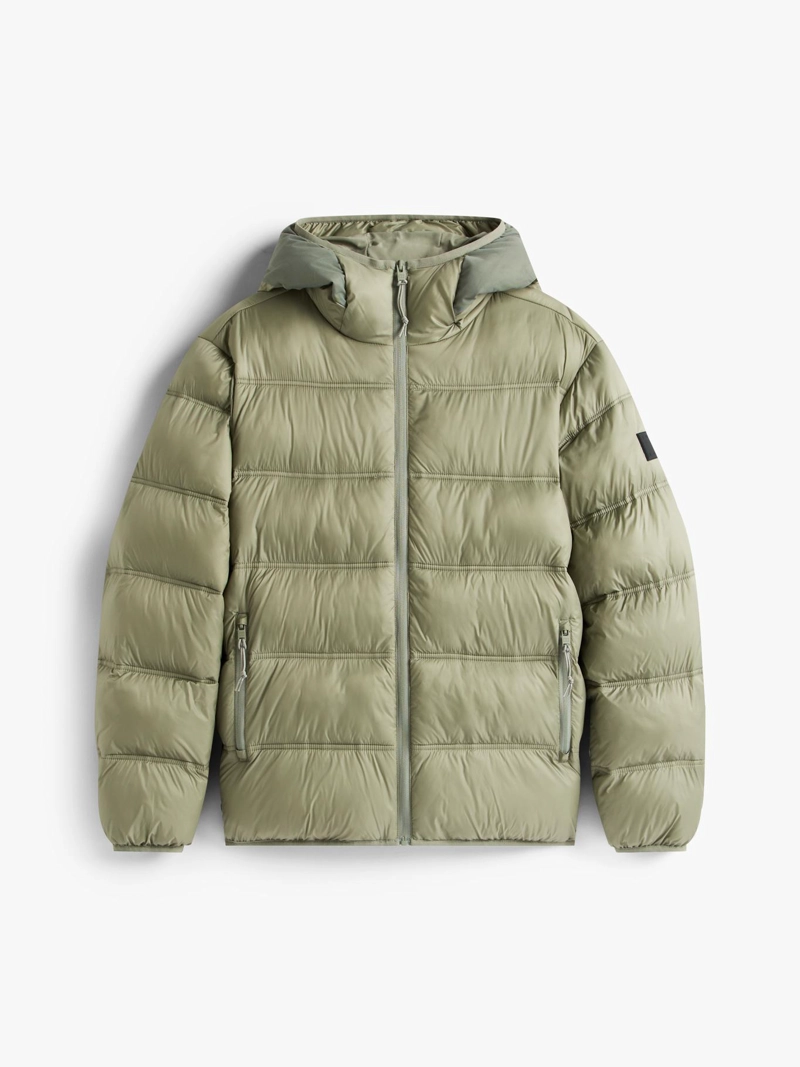PARKA ACOLCHADA HOODED CON LOGO - 5